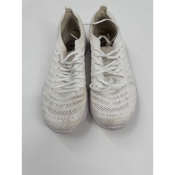 Athletic Propulsion Labs Techloom Wave White Knit Running Shoes Size 9 - Picture 2 of 10